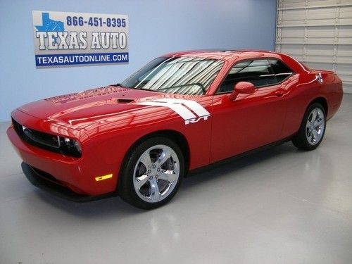 We finance!! 2012 dodge challenger r/t hemi roof heated leather sport texas auto