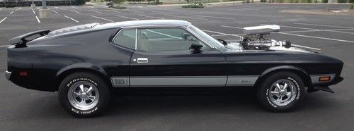 1973 ford mustang mach 1 fastback #'s matching