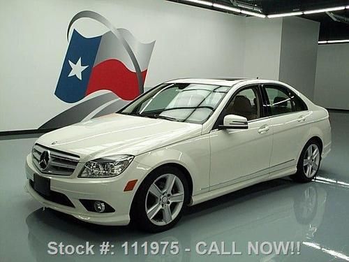 2010 mercedes-benz c300 sport awd sunroof nav only 15k! texas direct auto