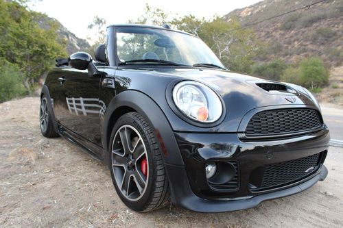 2009 mini cooper convertible john cooper works jcw