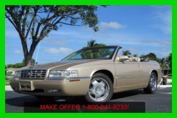 1995 cadillac eldorado convertible original miles loaded leather premium sound