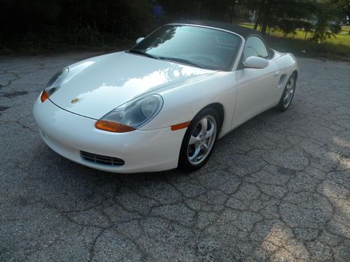 2001 porsche boxster 6 speed 80k no reserve!!!!!!