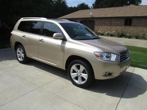 2008 toyota highlander limited sport utility 4-door 3.5l