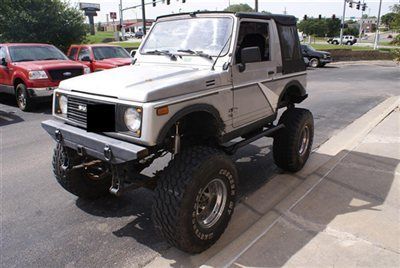 1986 suzuki samurai 4x4 custom rock crawler 9" lift 5-speed 35" tires off road!