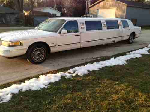 1996 Lincoln Town Car Executive Limousine 4-Door 4.6L, US $2,500.00, image 5