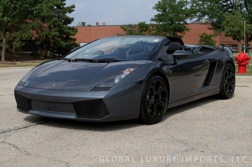 2007 lamborghini gallardo spyder e-gear convertible