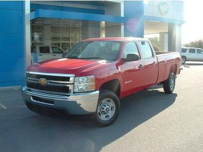 2013 chevrolet silverado 2500hd 2wd crew cab 6.0 gm company truck 336 miles