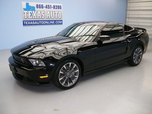 We finance!!  2011 ford mustang gt california special 6-speed leather texas auto