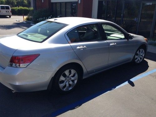 2008 honda accord ex-l sedan 4-door 2.4l  silver low miles!