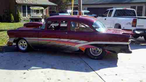 1955 CHEVY PRO-STREET, 615 DONOVAN, STREET DRIVEN, 9.60 E.T. FAST AND STRAIGHT!!, image 5