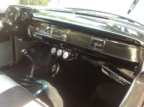 1957 chevy. Belair 2 dr hard top black, image 9