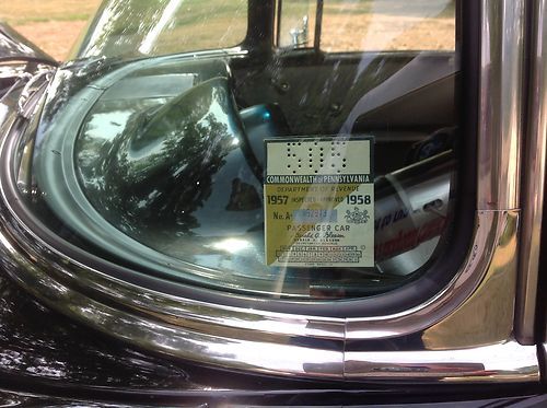 1957 chevy. Belair 2 dr hard top black, image 13