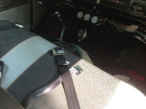 1957 chevy. Belair 2 dr hard top black, image 20