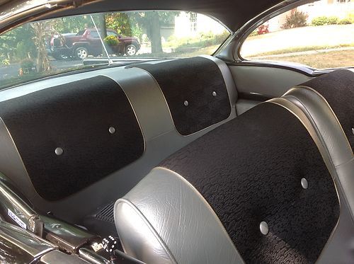 1957 chevy. Belair 2 dr hard top black, image 21