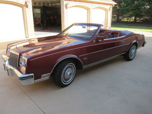 1982 buick riviera convertible 17,250 original miles