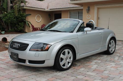 2002 audi tt quattro turbo roadster-1-fla owner,super low miles,finest available