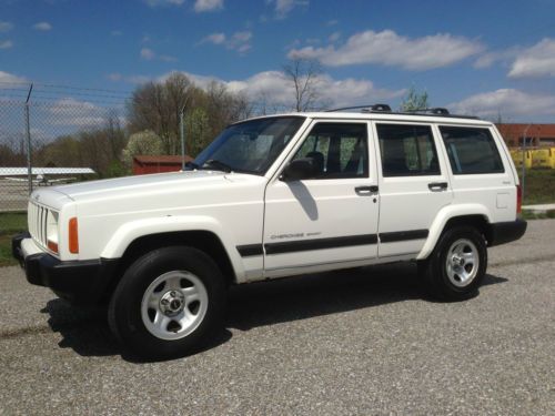 2001 jeep cherokee sport sport utility 4-door 4.0l low mile