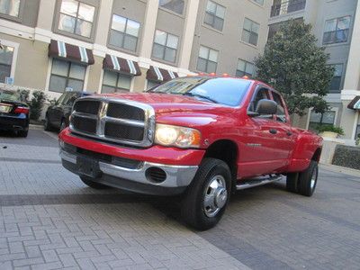 03 ram 3500 slt 5.9l diesel 4x4 *fully serviced* quad cab long bed 1-ton dually