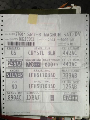 2008 DODGE MAGNUM SRT8 6.1L Hemi 32,500 miles RARE, US $31,900.00, image 17