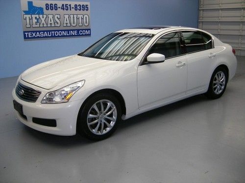 We finance!!!  2009 infiniti g37 sedan roof heated leather bluetooth texas auto