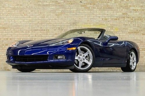 2006 corvette convertible! navigation! magnetic ride! 6spd! only 18k mi!