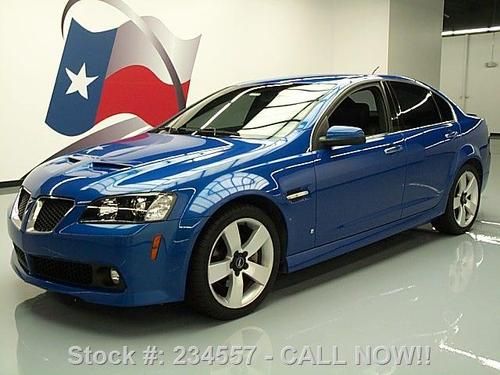 2009 pontiac g8 gt sport 6.0l v8 auto leather only 56k texas direct auto