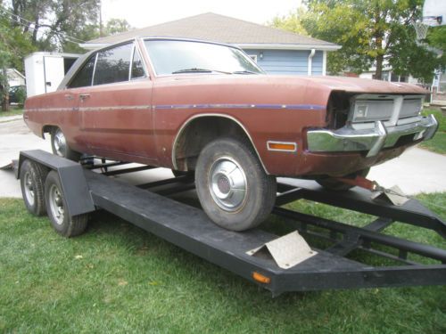 1970 dodge dart 2 door hardtop project-no reserve!! mopar plymouth chrysler