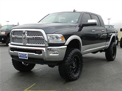 Dodge ram mega cab cummins diesel laramie 4x4 custom new lift wheels tires nav