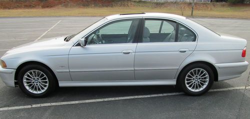 2001 bmw 540i sedan leather 4.4l v8 loaded silver new tires 113k clean bmw 540i