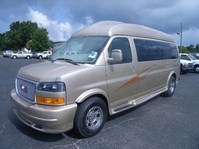 2013 gmc savana 3500 12 passenger extended majestic hightop conversion van