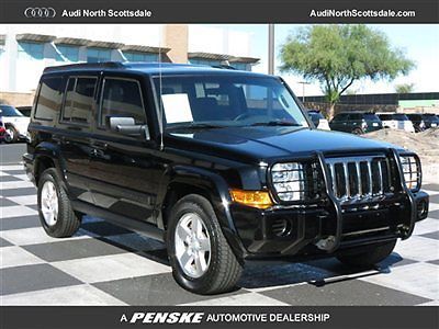 2007 jeep commander- 4wd-black- 58k miles