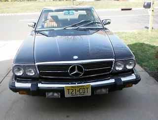 1989 mercedes benz automobile 560sl model 107 8 cylinders