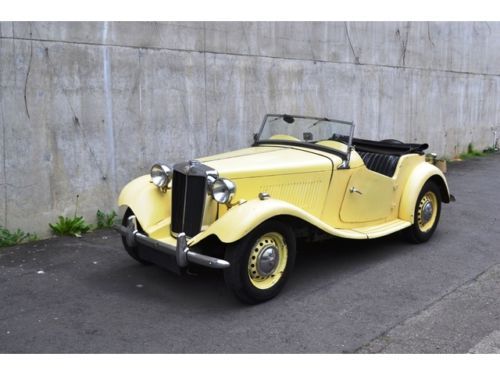 1952 mgtd roadster - older restoration, commensurate patina, runs &amp; drives!