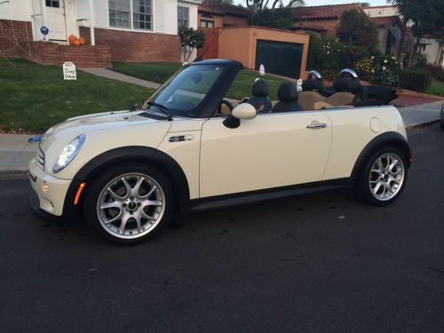 2007 mini cooper s convertible 2-door 1.6l