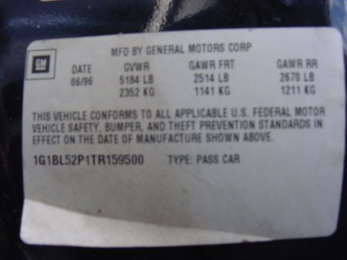 1996 Chevrolet Impala SS, US $11,000.00, image 2