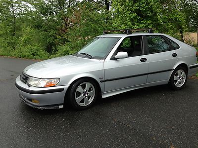 2002 saab 93 5door turbocharged get nr.30mpg 4cyl.gas-saver-exc.leather-sunroof!