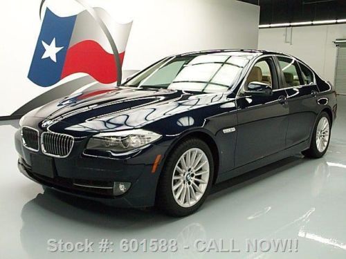 2011 bmw 535i turbocharged auto sunroof rear cam 56k mi texas direct auto