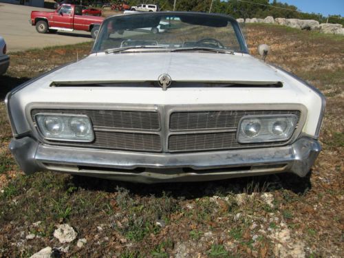 1964 chrysler imperial convertible 2-door 6.7l , 300 collector classic