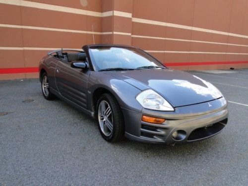 2003 mitsubishi eclipse spyder gts conv. 88k 5speed warranty