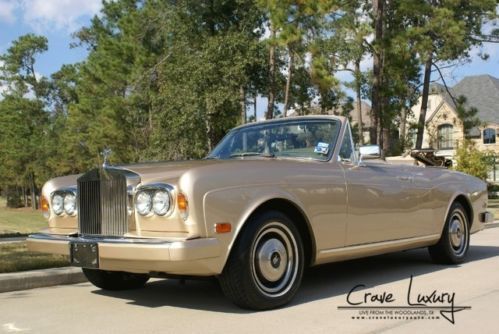 Rolls royce corniche recent service loaded call today