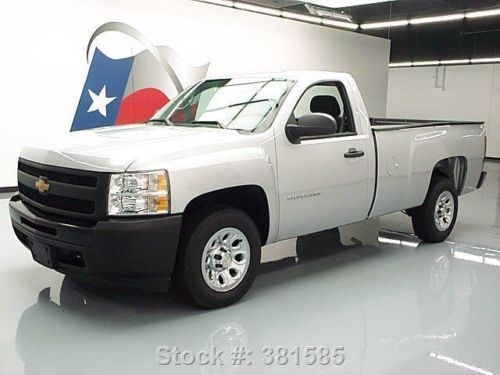 2013 chevy silverado work truck reg cab longbed only 6k texas direct auto