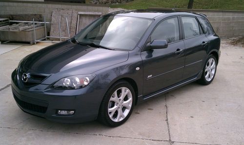 2009 mazda mazda3 2.3 hatchback grey mica