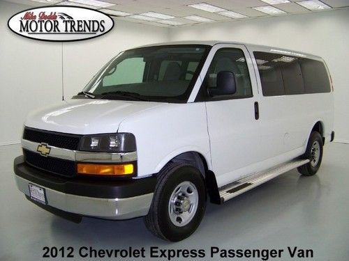 2012 chevy express g3500 12 passenger lt 6.0 v8 cruise rear ac am fm cd 31k