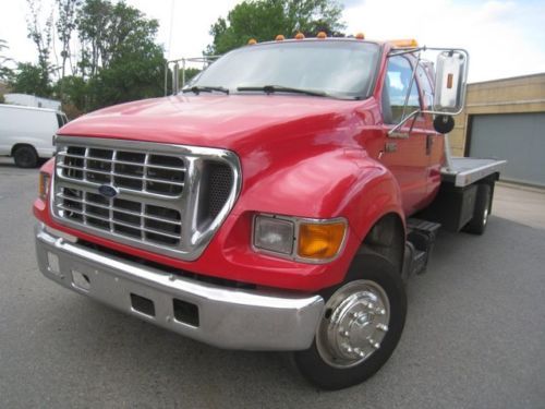 2003 ford f650 xlt diesel super duty tow truck clean