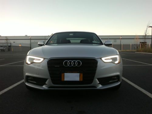 2013 a5 convertible, quattro, prestige, navigation, advanced key, start button