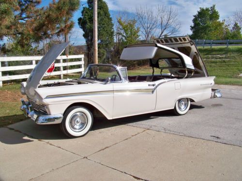 1957 ford fairlane skyliner retractable survivor original paint california car