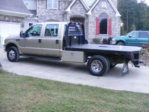 2000 ford f350 7.3 diesel crew cab 4 x 4 goose neck original owner truck nice!!!