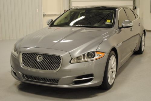 2012 2013 jaguar xjl portfolio lunar gray bowers &amp; wilkins premium sound