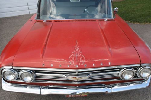 1960 Chevrolet Parkwood Wagon Rat Rod Hot Rod Patina Bagged Air Ride, image 16