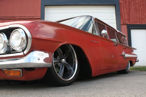 1960 Chevrolet Parkwood Wagon Rat Rod Hot Rod Patina Bagged Air Ride, image 24